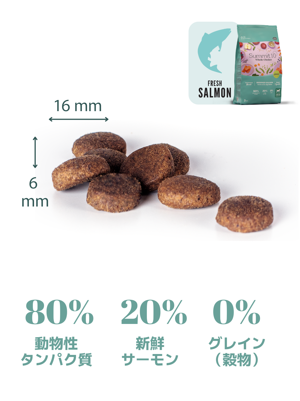 DOG ADULT SALMON 2KG(中大型成犬)
